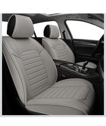 Leather Car Seat Covers, Full Set, 5 Seats Fit for Most Cars Trucks SUV - $111.67 CAD
