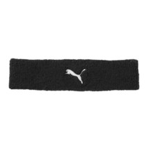 PUMA TR Ess Core Unisex Headband Black Tennis Running hairband 053866-01 - £14.19 GBP