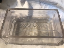 Vintage Clear Hazel Atlas 1 pound Butter Dish - £24.12 GBP