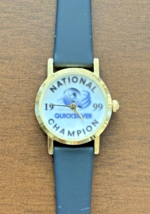 Vintage Gold-Tone 1999 Quicksilver National Champion Women&#39;s/Kid&#39;s Analo... - $19.79