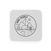 I Hate People Camping Scene Personalized Photo Coaster - £10.75 GBP+