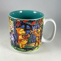 Winnie the Pooh Christmas 1997 Festive Season of Song Illustrated Coffee Mug - £11.20 GBP