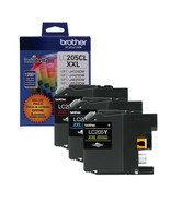 NEW Brother LC-2053PKS XXL Super High-Yield 3-Pack Ink Carts Cyan Magent... - £43.62 GBP+