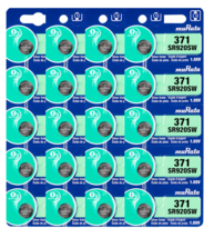 Murata 371 (SR920SW) Silver Oxide Watch Battery (20 Count) - Replaces So... - $14.83
