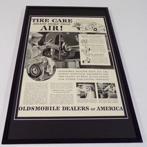 1942 Oldsmobile Dealers Framed 11x17 ORIGINAL Vintage Advertising Poster - £54.17 GBP