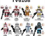 Star Wars Clone Trooper Commander Storm Trooper Building Block Minifigure - £17.75 GBP