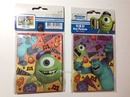 Disney Pixar Monsters Inc University Lunar New Year Red Pockets Money Envelope - £3.09 GBP+