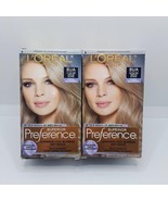 2 Pack L&#39;Oreal Paris Superior Preference Permanent, Cool Blonde Hair Col... - $367.32 MXN