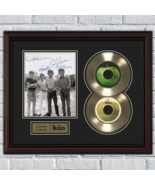 Beatles #2 Framed 45 Record w/ Reproduction Signatures - $339.51 CAD