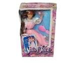 VINTAGE 1990 KID CORE SATIN N LACE ROMANTIC FASHION DOLL COMPLETE IN BOX... - $56.05