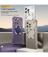 Phone Case Aromatherapy Shell Metal Mesh Lens Magnetic Suction - $46.88 CAD