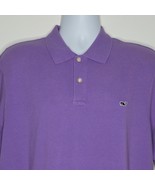 Vineyard Vines Men Shirt Size Large Purple Whale Logo Short Sleeve Golf ... - £19.79 GBP