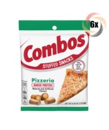 6x Bags Combos Pizzeria Flavor Real Cheese Baked Pretzel Stuffed Snacks ... - £23.82 GBP