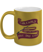 Dad Mugs Fathers Day Potter Gold-M-Mug - £14.39 GBP