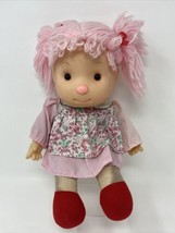 Vintage 80&#39;s Ice Cream Komfy Kid Girl doll Pink Hair Astra trading Corp 15&quot; long - £26.10 GBP