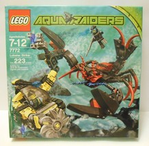 LEGO AQUA RAIDERS Kit 7772 Lobster Strike 2007 Ages 7+ 233 pc Sealed Pkg - £42.96 GBP