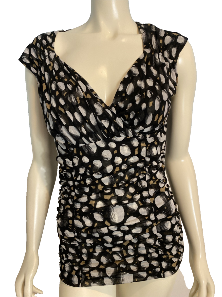 Classique&#39;s Entier  Women&#39;s Sleeveless Knit Top Black Size L - $26.47 CAD