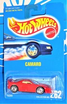Hot Wheels Early-Mid 1990s Mainline #262 Camaro Red w/ Tan Interior UHs - £7.04 GBP