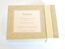 SDH Boxed Soap Triple Milled, Box of 2 - Linen or Jasmine - £22.14 GBP