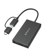 Battery Tech 107B-USB-HDMI-B PORTTA 107B-USB-HDMI-B USB TO DUAL HDMI ADA... - $136.26 CAD
