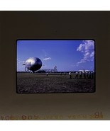 Goodyear Blimp Airship Aviation 1968 On The Ground 35mm Slide - €8,98 EUR
