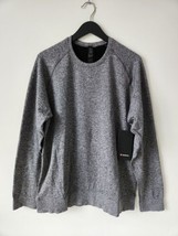 Nwt Lululemon Grey Engineered Warmth Ls Merino Wool Crew Top Men&#39;s Xl - $155.19