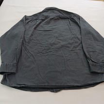 C.E. Schmidt Workwear Men's Gray Cotton Button-Down Collar Shirt Men's Size L image 2