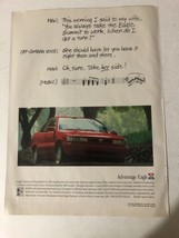 1992 Chrysler Eagle Vintage Print Ad Advertisement pa17 - $7.91