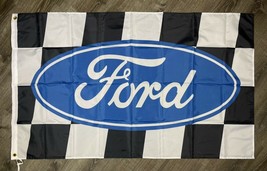 Ford Racing Shelby Cobra SVT Special Vehicle Team Performance Flag 3x5ft Banner - £13.89 GBP