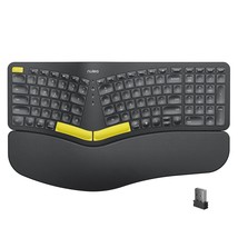Wireless Ergonomic Keyboard, Split Keyboard With Wrist Rest, Usb-C Charging, 7-C - £81.52 GBP