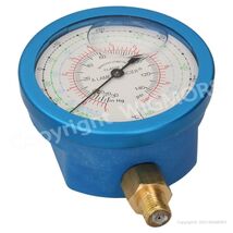 Manovacuometer Robinair -1..10bar Fi 60 1/8" NPT Class1.0 glycerin 93084 - $28.89