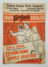 Central Tractor Parts Company 1969 Farm Supply Catalog ~ Des Moines Iowa - £31.82 GBP