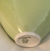 PORCELAIN  VASE BOWL  ACHTZIGER HUTSCHENREUTHER  CELADON GREEN HEART DESIGN - $898.51 MXN