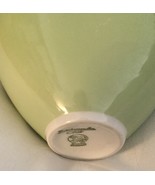 PORCELAIN  VASE BOWL  ACHTZIGER HUTSCHENREUTHER  CELADON GREEN HEART DESIGN - $898.51 MXN