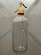 Antique Siphon Soda Bottle from Valdepeñas of Almost 50 Years - $34.62