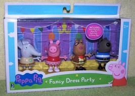 Peppa Pig Fancy Dress Party 4 Piece Figure Set New - £11.03 GBP
