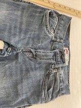 levis 511 boys blue denim Blue slim fit light wash jeans size 12 reg 26 x 26 - £10.75 GBP