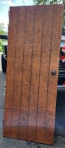 Vintage Mid Century Moder Heavy Front Entry House Door MCM 80x32  Salvage - £157.11 GBP