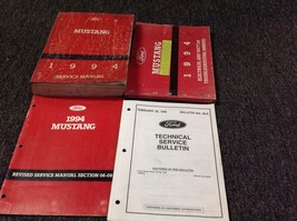 1994 FORD MUSTANG Service Shop Repair Workshop Manual Set W EVTM SUPPLEM... - $186.06