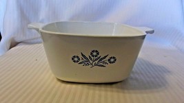 Corning Ware P-13/4-B 1.75 Quart Casserole Bowl Blue Cornflower Pattern (NO Lid) - $49.88