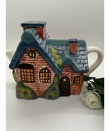 Thomas Kinkade Teapot 2005 Everett&#39;s Cottage Painter of Light &quot;Unused&quot; O... - €12,77 EUR