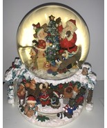 Kirkland We Wish You Merry Christmas Snow Musical Waterglobe Forest Crea... - £35.03 GBP