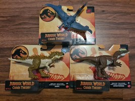 Lot 3 Jurassic World Chaos Theory Danger Jakapil Dsungaripterus Lophostropheus - $46.74