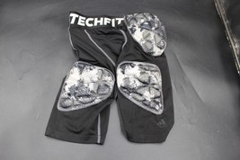 Youth Adidas Techfit Black Camo Padded Compression Football Shorts Sz. M - $14.85