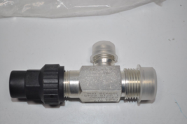 NEW AWA Corner Shut-off Valve with Cap S19 CuSn AG NPTF3/8 - SAEM 3/8&quot; 5... - $79.19