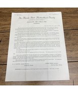 1904 The Florida State Horticultural Society Annual Meeting Announcement... - €10,31 EUR
