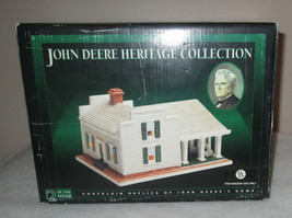 John Deere Heritage Collection Porcelain Replica of the JOHN DEERES HOME - $88.31