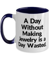 A Day Without Making Jewelry is a Day Wasted. Jewelry Making Two Tone 11... - £15.29 GBP