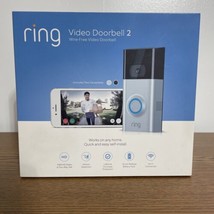 Ring Video Doorbell 2 Wire Free Security Camera 1080 HD Night Vision NEW - £46.35 GBP