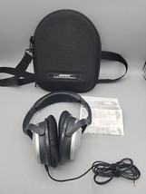 Bose QC-2 QuietComfort 2 Acoustic Noise Canceling Headphones With Case READ - £23.88 GBP